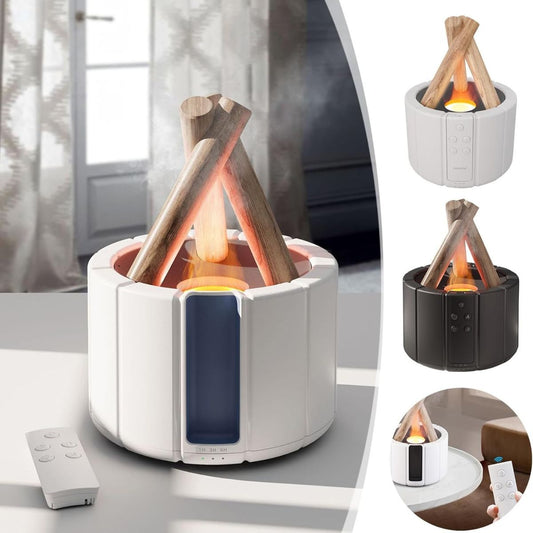 Humidificadora En Forma de Fogata