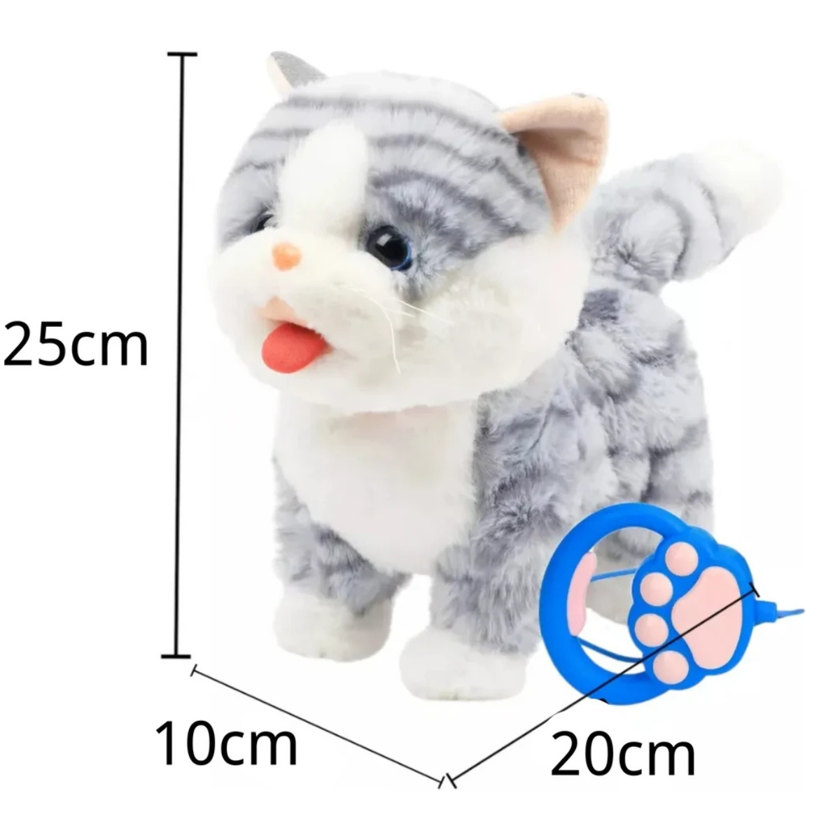Gato/Perro de Peluche + Control