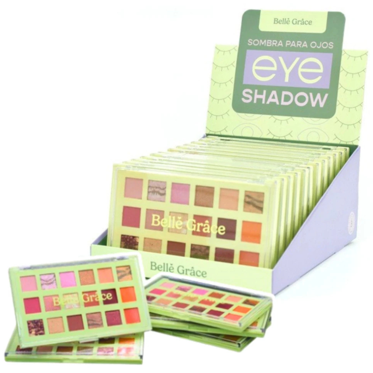 Paleta de Sombras Belle Grace MM x18