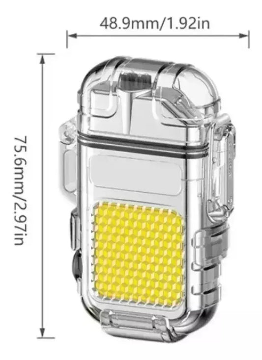 Mini linterna con encendedor electrico