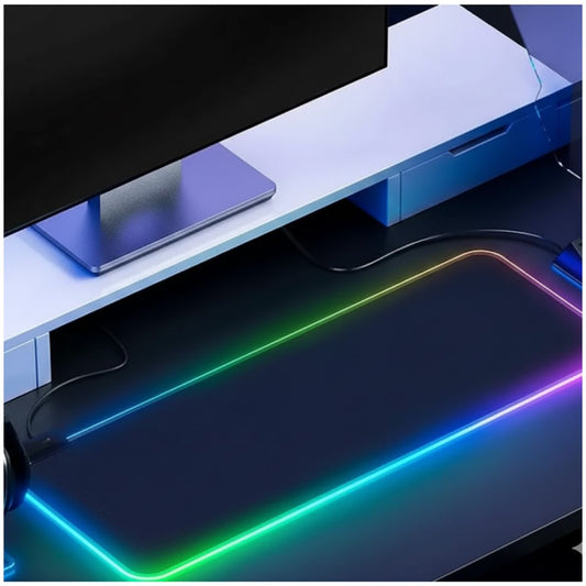 Mousepad Gaming Classic RGB LED 80x30 cm