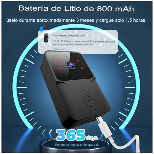 Cámara Timbre Inteligente HD