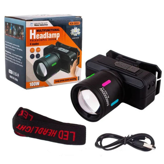 Linterna de Cabeza Con Zoom KX-1832