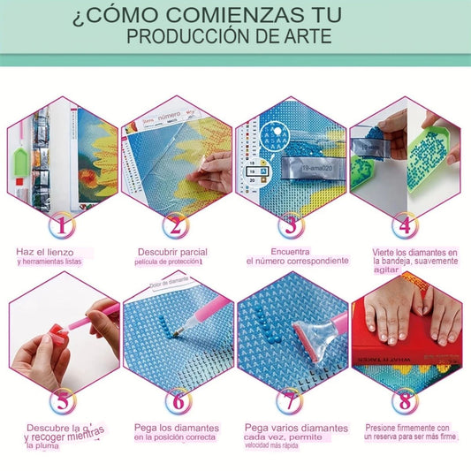 Kit Diamond 5D DIY JM 30x40 cm