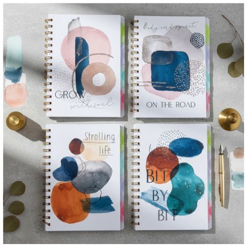 Cuaderno de Notas A5 80H Estilo Abstract