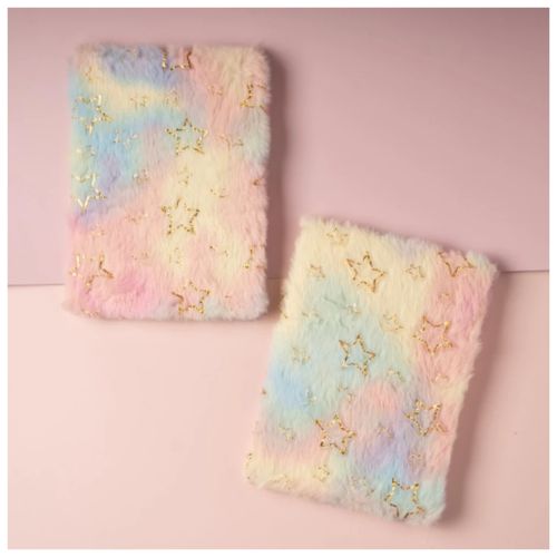 Cuaderno de Notas Afelpado Estrellita