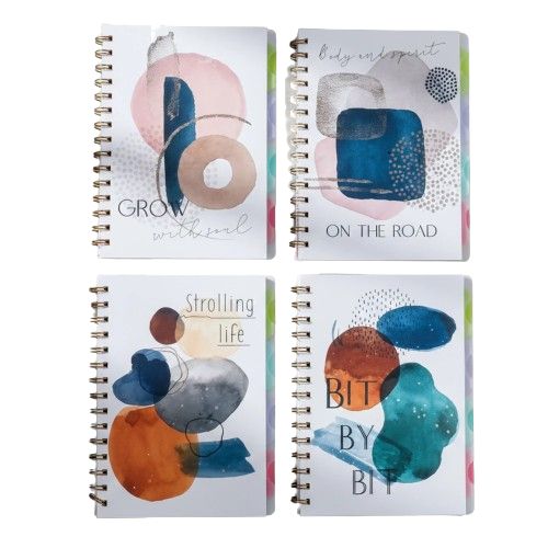 Cuaderno de Notas A5 80H Estilo Abstract